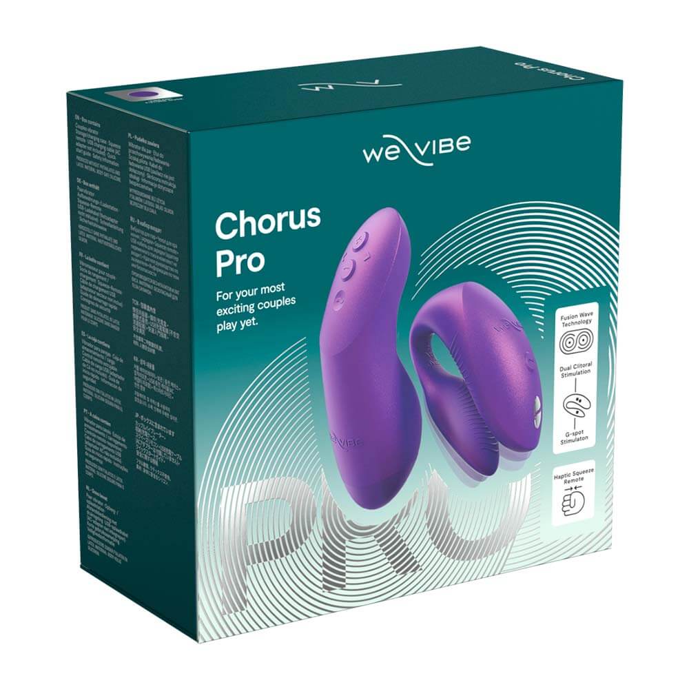 We-Vibe - Chorus Pro Clitoral & G-Spot Couples Vibrator - Cosmic Purple photo-18