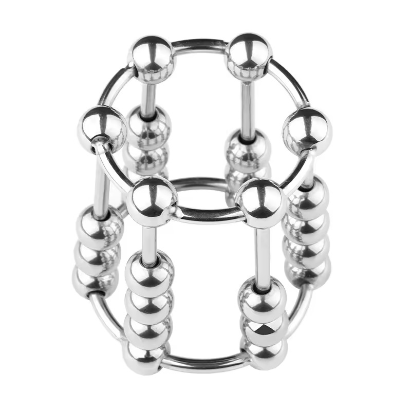 Sliding ball cock ring with rolling beads
Material: Stainl... MT - Sliding Balls Cock Ring S-size photo-2