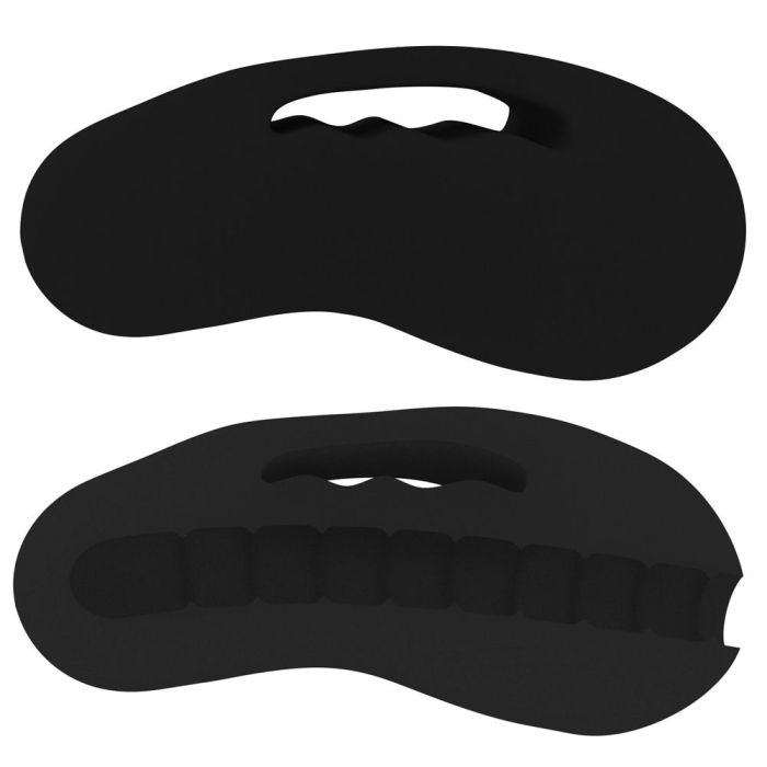 The closed design of the Onyx Sucker Stroker male masturbato... Me You Us - Onyx Sucker Stroker - Black photo-3