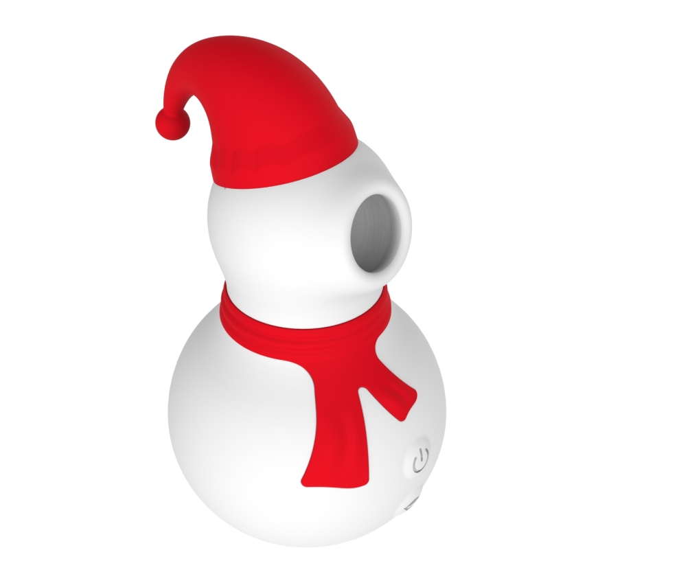 10 frequency sucking function
Magnetic charging
Chisa - Snowman Sucking Massager - Red photo-4