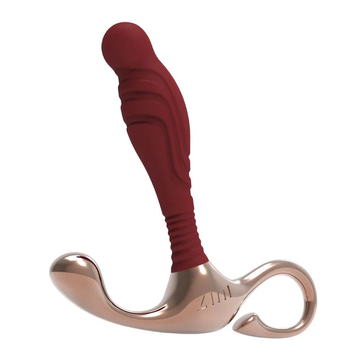 Introducing Janus Lamp Iron, the precision prostate massager... Zini - Janus Lamp Iron Prostate Massager S - Bordeaux photo-2