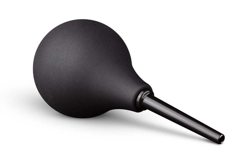 A favourite among lovers of anal play. Enjoy simple insertio... Easytoys - Anal Douche S - Black photo-3