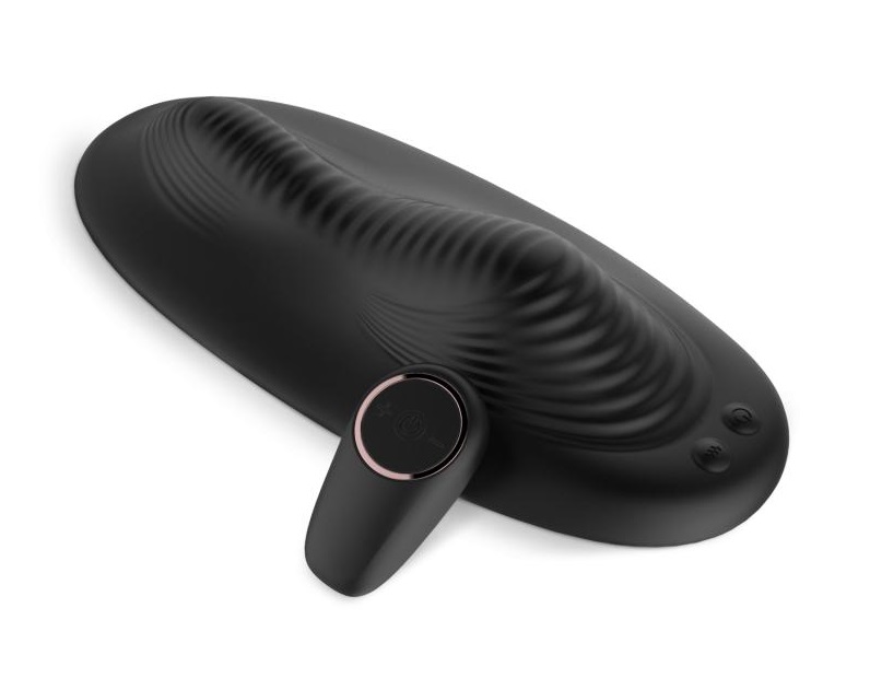 The Vibe Pad is an innovative vibration pad equipped with tw... Easytoys - Vibe Pad Double Vibration - Black photo-3