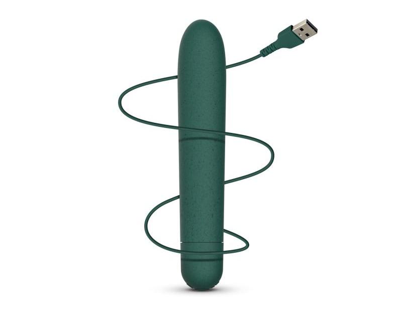 Meet Gløv, the new ECO-friendly collection! This vibrator is... Glov - Saga Eco Vibro Bullet - Green photo-6