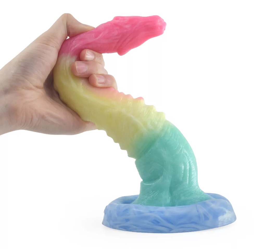 General Gallo spirit pet has an exaggerated S-shape, giving ... FAAK - Red Pupil Spirit Snake Poll Dildo - Pure Desire photo-2