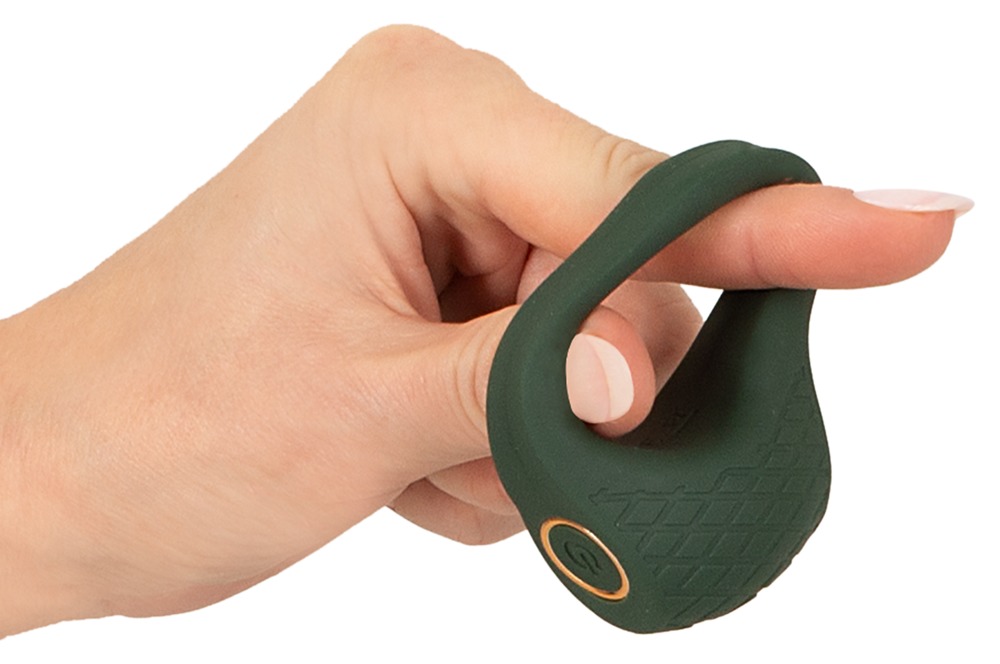 For more stamina and simultaneous orgasms!
The slightly flex... Emerald Love - Luxurious Cock Ring - Green photo-2