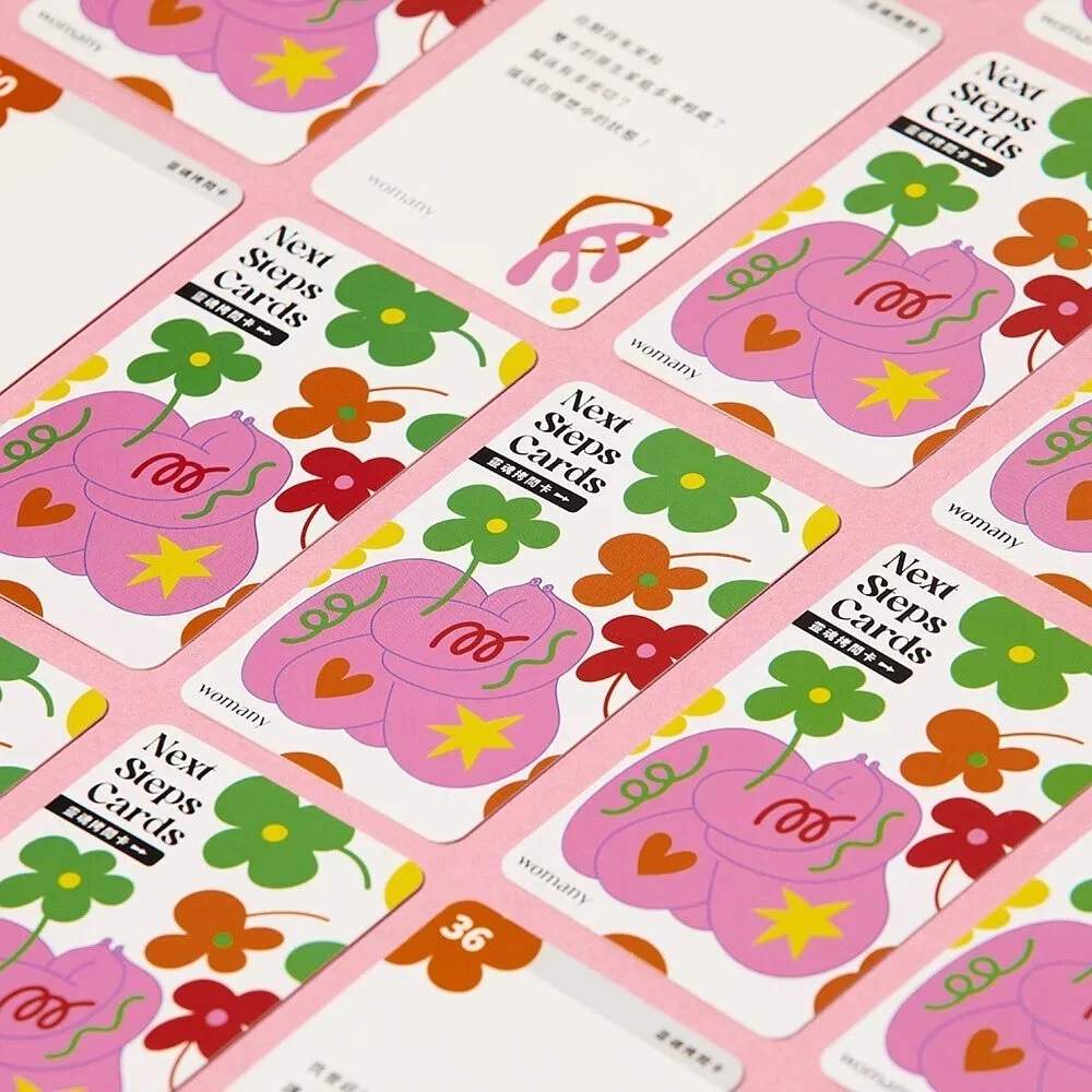In a relationship, after a long time, you will always start ... Womany - Next Steps Card Game photo-3