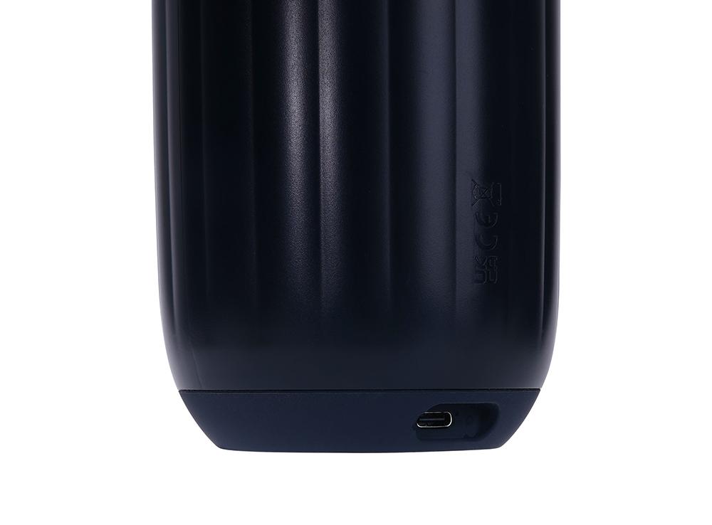 Stronger suction with real heat. The Sam Neo 2 Pro uses a he... SVAKOM - Sam Neo 2 Pro Interactive Heating Masturbator - Dark Blue photo-8