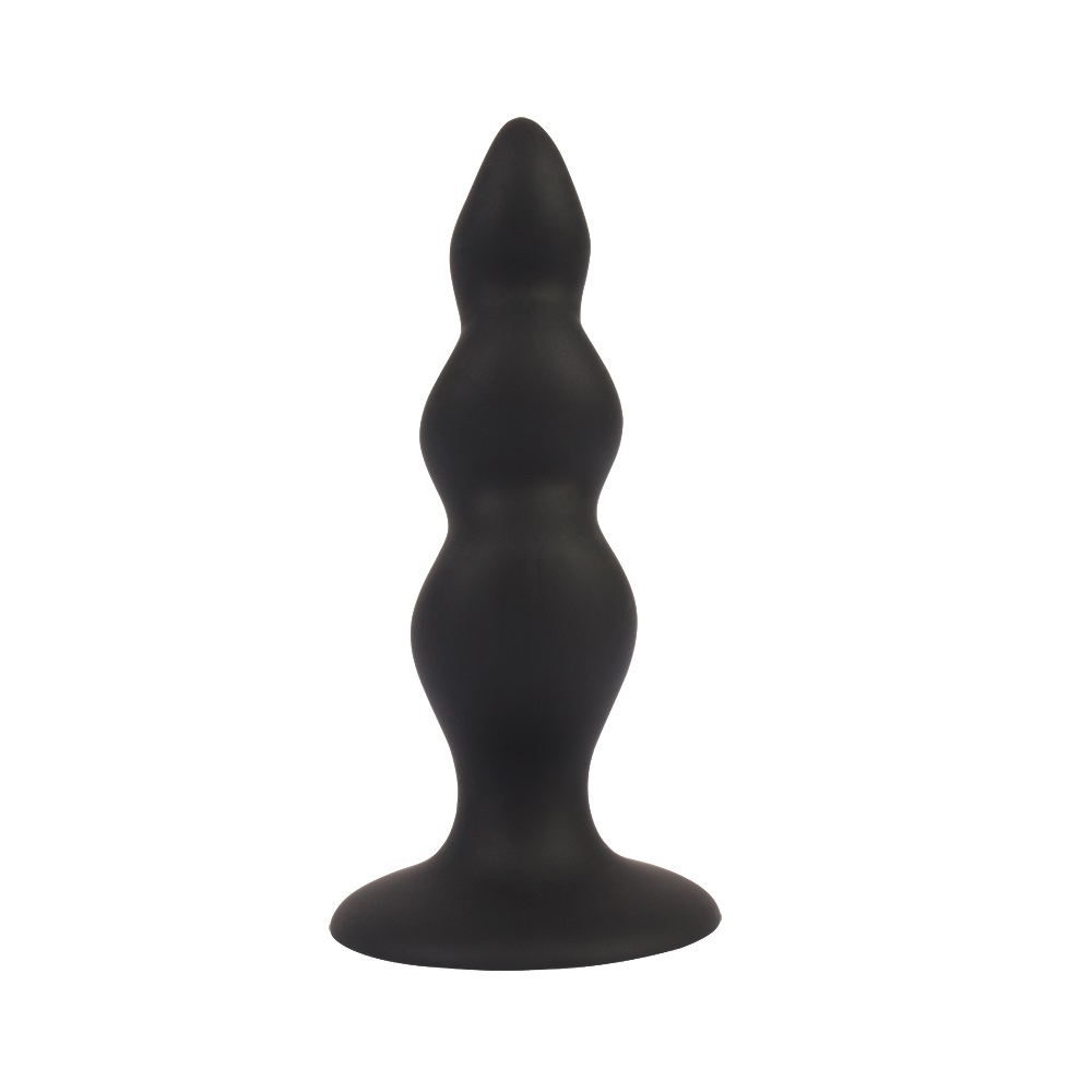 Black Mont series anal plug with wavy surface
Phthalates Fr... Chisa - 5.5'' Control Stuffer Plug - Black photo-3