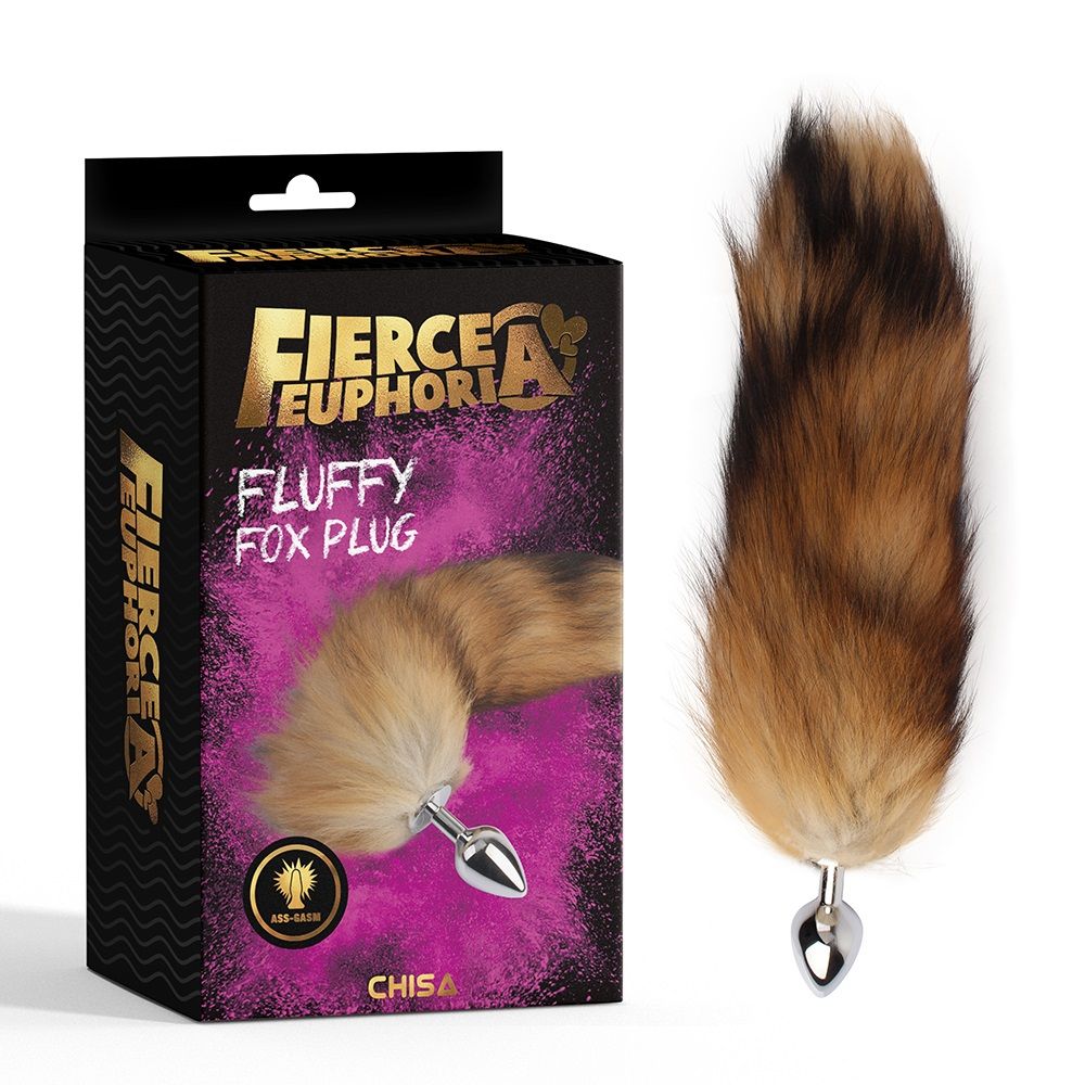 Soft & bushy tail, Anal train, Tapered easy entry tip, Rolep... Chisa - Fluffy Fox Plug photo-5