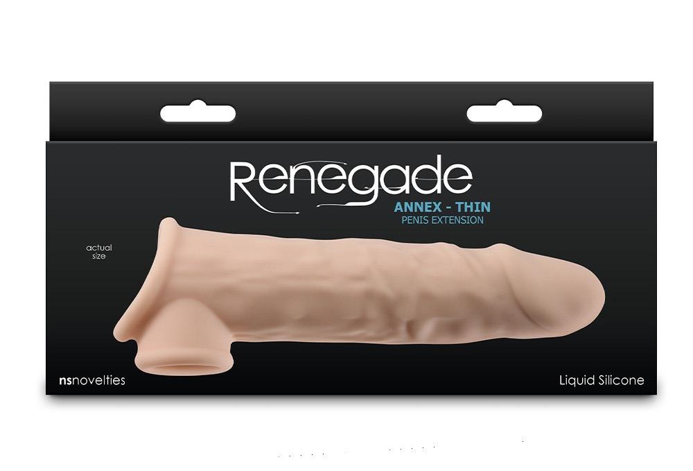 Designed for comfort and performance, the Renegade Annex - T... NS Novelties - Annex Thin Cock Sleeve - Flesh photo-5