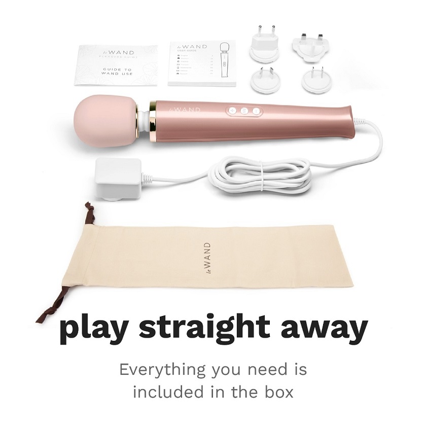 Classic makes a comeback! Le Wand took their award-winning O... Le Wand - Powerful Plug-In Massager - Rose Gold photo-8