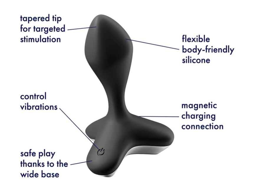The Satisfyer Game Changer offers you seductive anal stimula... Satisfyer - Game Changer Plug - Black photo-5
