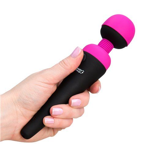 Palmpower - Recharge Massager Wireless USB Charging - Fuschia photo