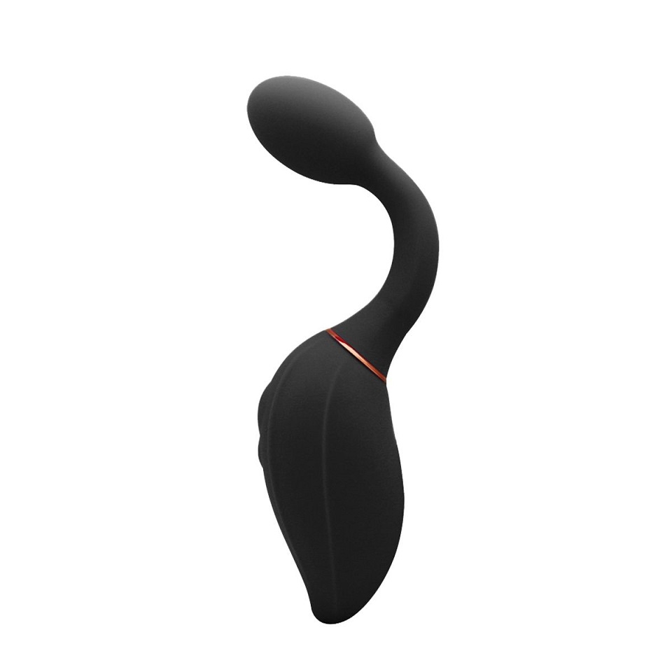 The Kiotos-Vibez Viento is an inflatable anal vibrator for h... Kiotos - Viento Pump Vibrator - Black photo-3