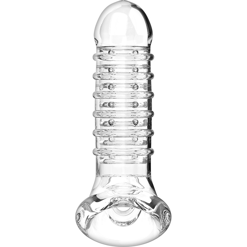 Increase your girth and intensify the pleasure for both of y... VirilXL - V15 Penis Extender - Clear photo-5