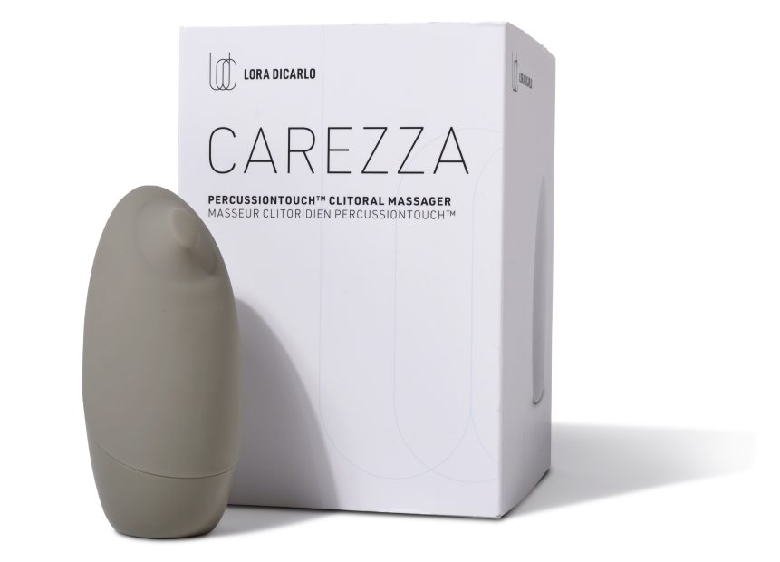 Set the speed of your sensations with patent-pending Percuss... Lora DiCarlo - Carezza Clitoral Massager - Beige photo-12