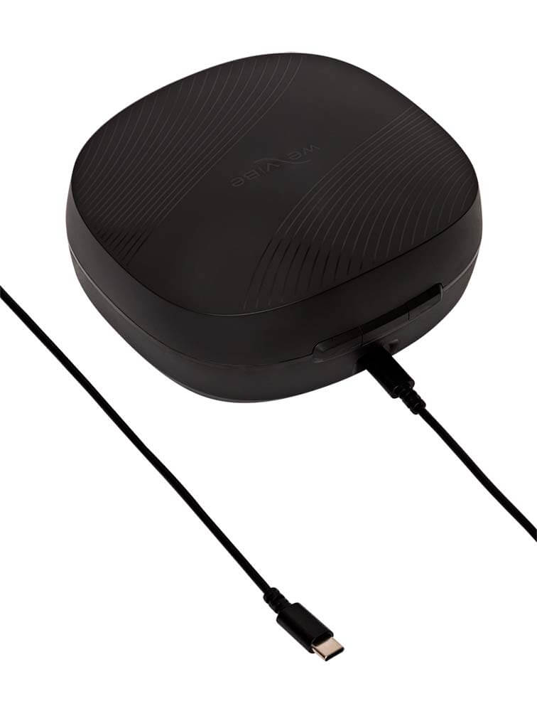 We-Vibe Chorus Pro 专为情侣设计,贴合于双方之间,提供集中阴蒂刺激,同时能够随动作同触感而灵敏... We-Vibe - Chorus Pro Clitoral & G-Spot Couples Vibrator - Satin Black 照片-17