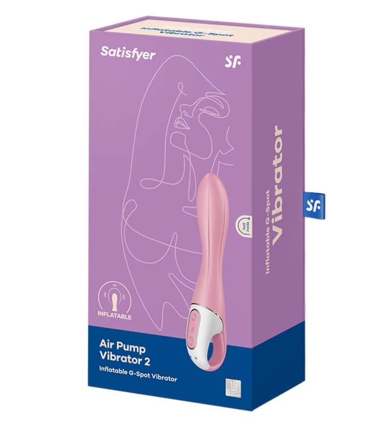With the Air Pump Vibrator 2, you'll experience a whole ... Satisfyer - Air Pump Vibrator 2 - Pink photo-5