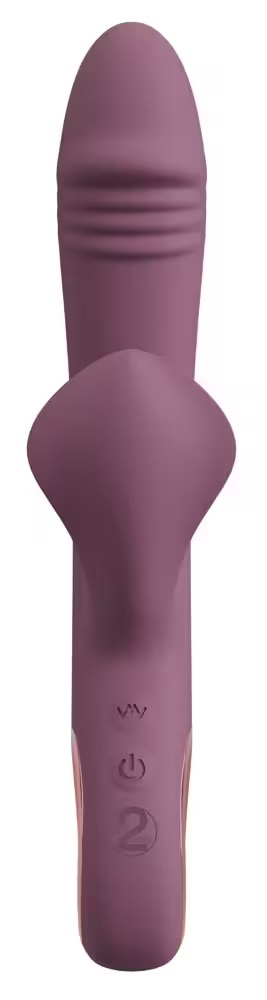 Intense, triple stimulation with comfortable pleasure!
The e... You2Toys - Slim Triple Plum Rabbit Vibrator - Purple photo-8