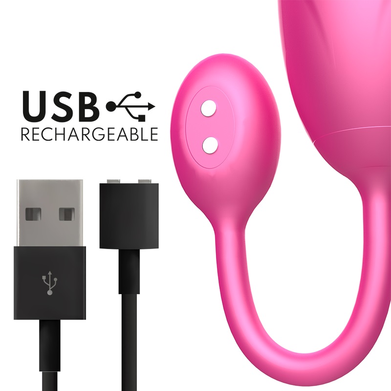 ONINDER DENVER is the ideal vibrator for couples who like to... Oninder - Denver App Controlled Vibro Egg - Pink photo-5