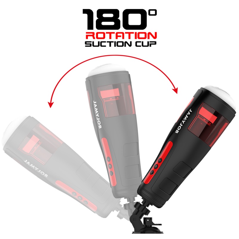 The CYCLONE automatic mouth-shaped masturbator fo... Jamyjob - Cyclone Thrusting Rotating Masturbator photo-3
