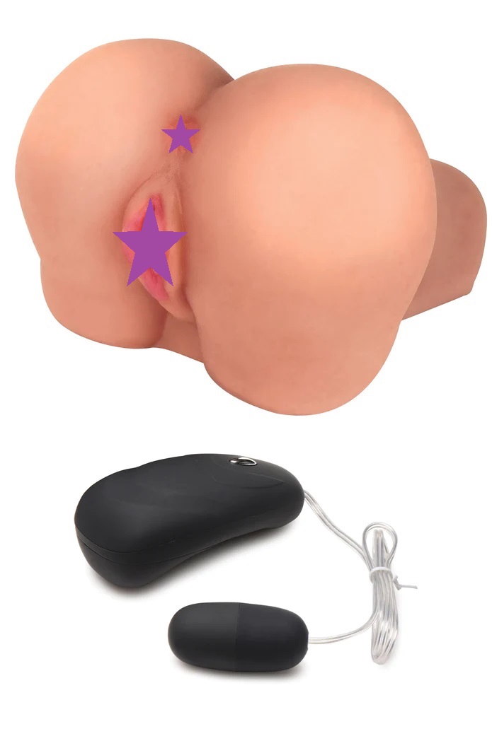 Savor some sweet vanilla with the Brooke Vibrating Doggie St... Mistress - Doggy Style Brooke Vibro Masturbator - Flesh photo-2