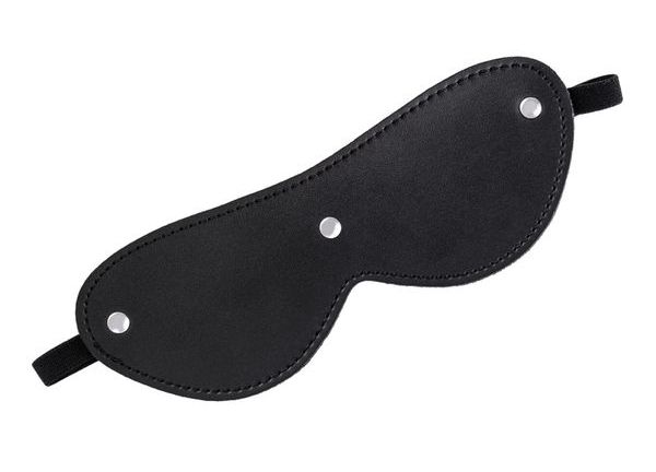 Made of genuine leather with velour lining.
Nickel-plated ... Anonymo - Eyes Blindfold - Black photo-5