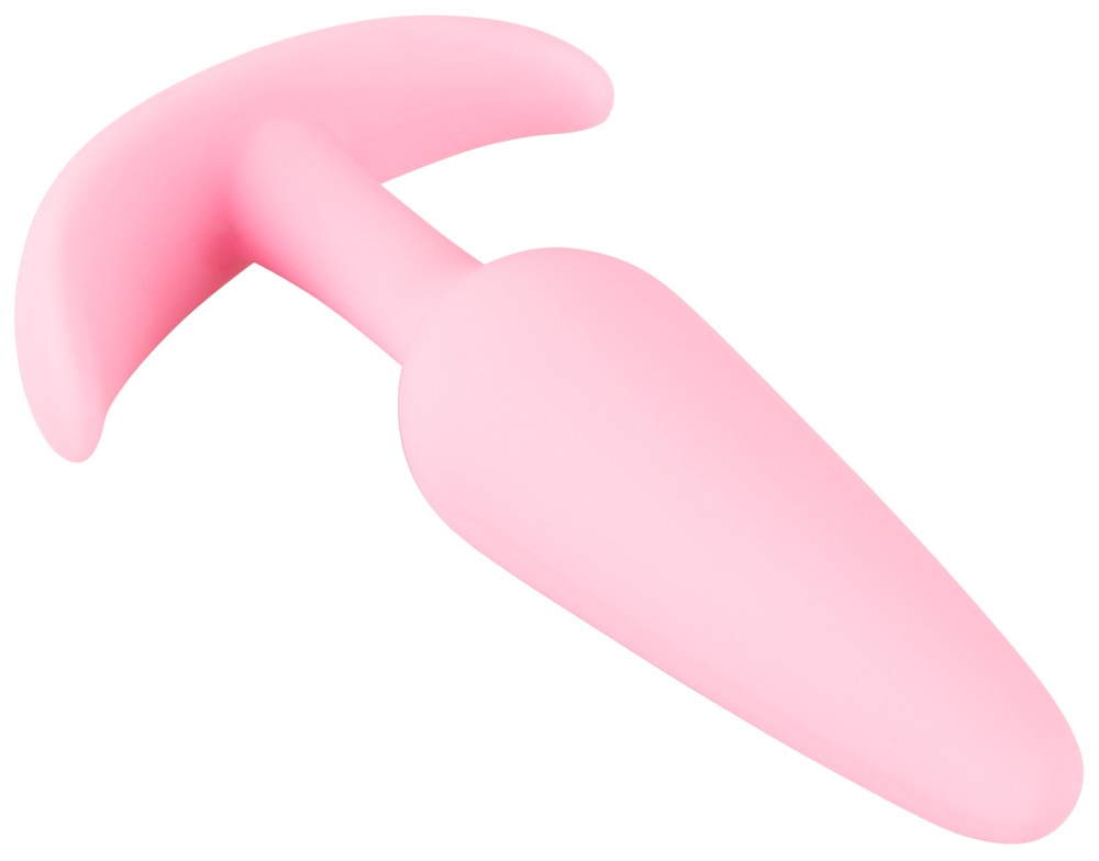 The velvety soft Mini Butt Plug from the popular Cuties rang... Cuties - Thin Mini Butt Plug - Pink photo-3