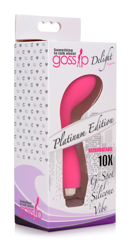 Don't let this petite vibe fool you, this powerful G-spo... Gossip - Delight G-Spot Vibrator - Pink photo-4