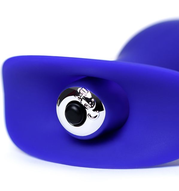 Fancy toy fills out in the inside. A vibration is a pleasure... ToDo - Fancy Vibro Plug - Blue photo-6