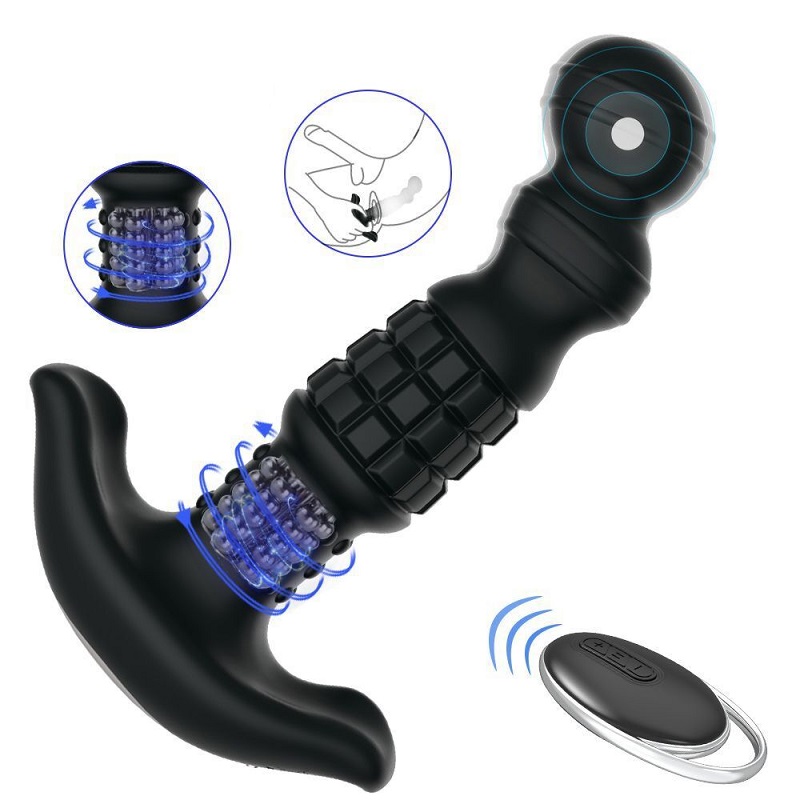 Rolling Beads Vibrating Prostate Massager
Big and mighty, P... Honey Play Box - Pineapple Vibro Prostate Massager - Black photo-3
