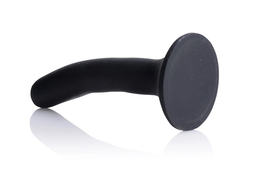 Enjoy a comfortable insertion that fits perfectly, vaginally... Strap U - Small Strap-On Dildo - Black photo-3