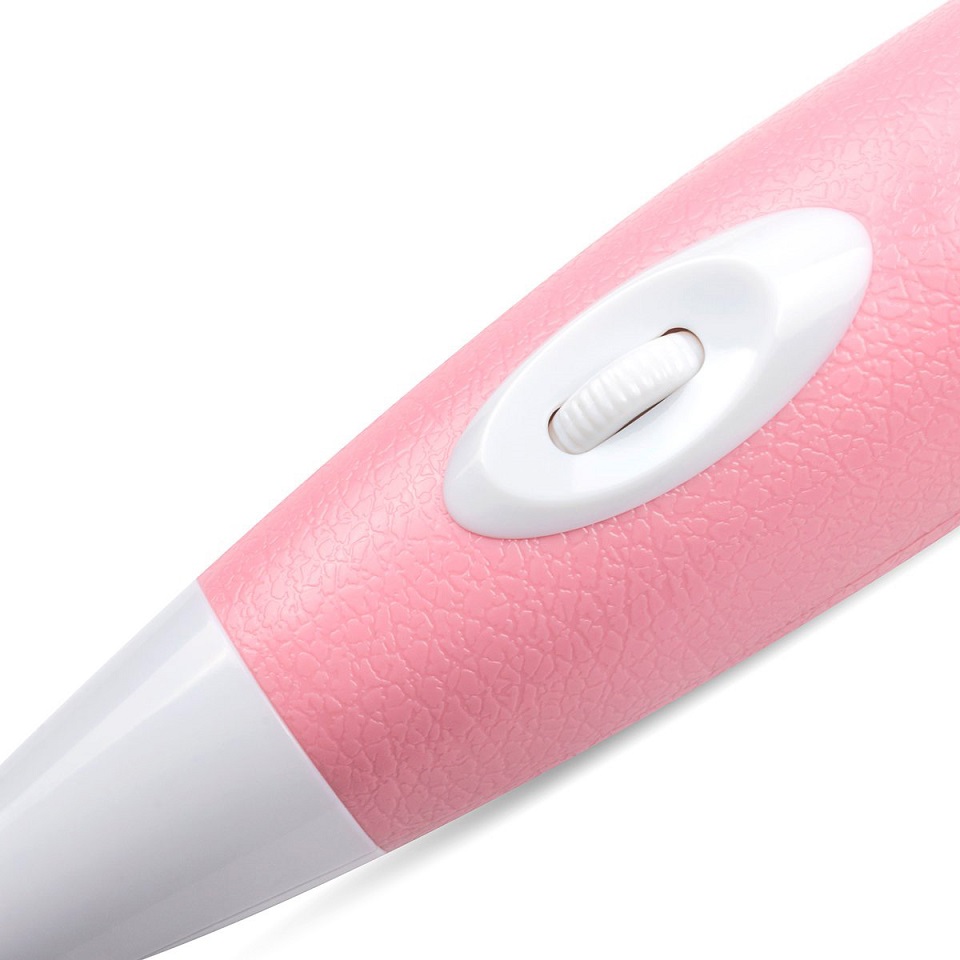 The original Pixey Wand Massager creates a deep vibration th... Pixey - Wand Massager - Pink/White photo-4