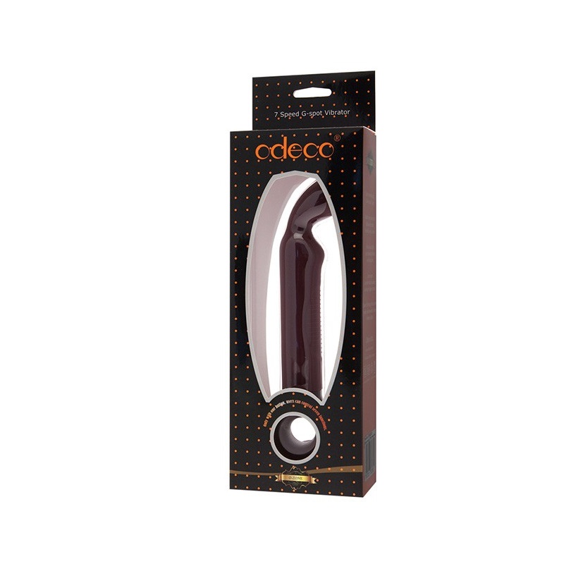 Perfection does exist. This vibrator is the perfect combinat... Odeco - Inemes G-Spot Vibrator - Darkwine photo-2