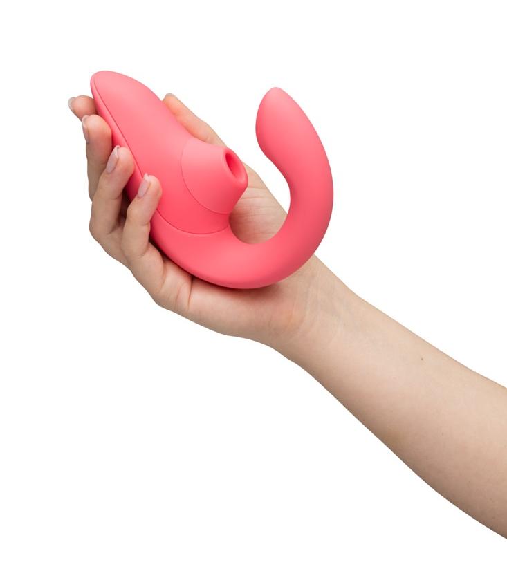 Blend is Womanizer’s easy-to-use rabbit vibrator made for si... Womanizer - Blend Air Rabbit Vibrator - Rose photo-2
