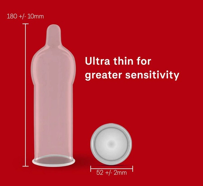 Durex Fetherlite Ultima condoms are super fine with Sensi-Fi... Durex - Fetherlite Ultima Ultra Thin 12's pack photo-2