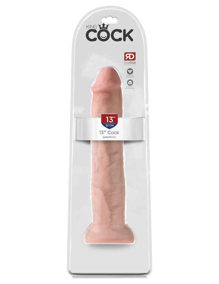 Do you want your dildo to look and feel just like the rock-h... King Cock - 13" Cock - Flesh photo-4