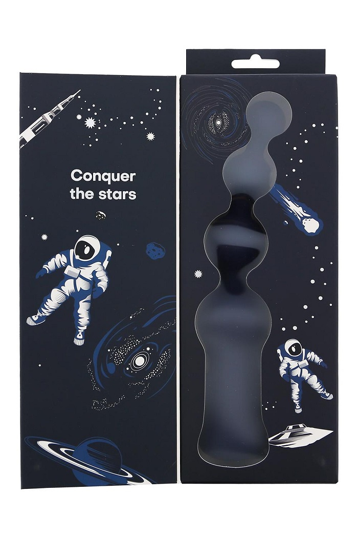 Introducing Hubble, the passport to the cosmos of pleasure! ... Dreamtoys - Hubble Vibro Beads L - Blue photo-9