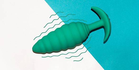 Say hello to the new b-Vibe Texture Plugs — A collection of ... B-Vibe - Twist Texture Plug - Green photo-6