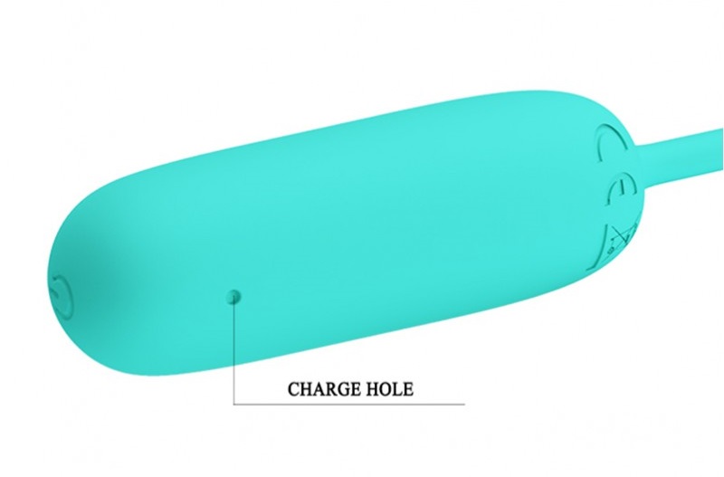 Enjoy where you want with this discreet egg vibrator. It is ... Pretty Love - Joyce Vibrating Egg - Green photo-6