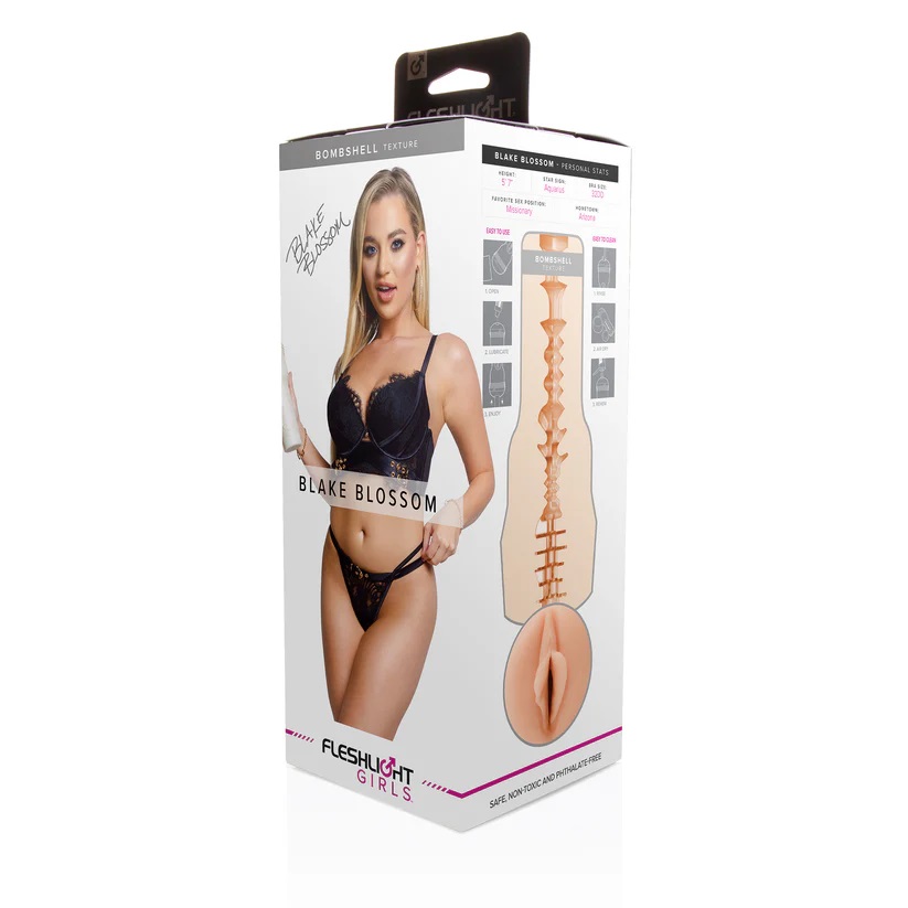 This blond bombshell is packed with sensation? Experience t... Fleshlight - Blake Blossom Bombshell Masturbator photo-10