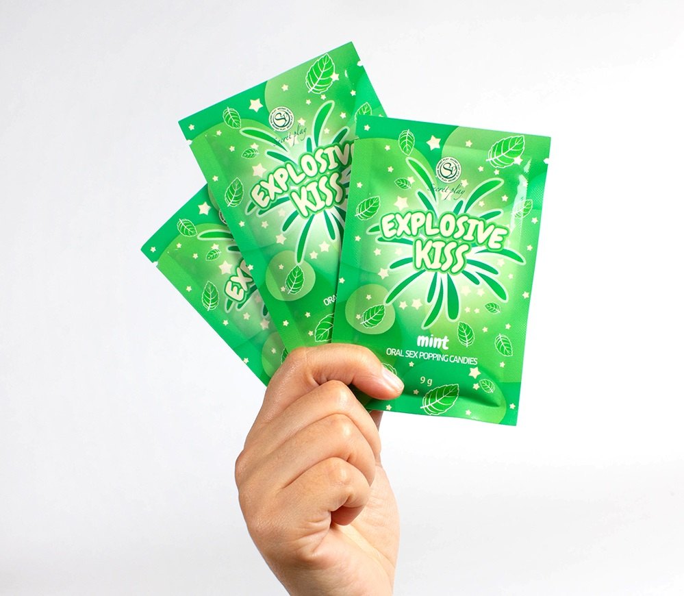 You don’t know how to innovate in oral sex and you think you... Secret Play - Popping Candies - Mint photo-7