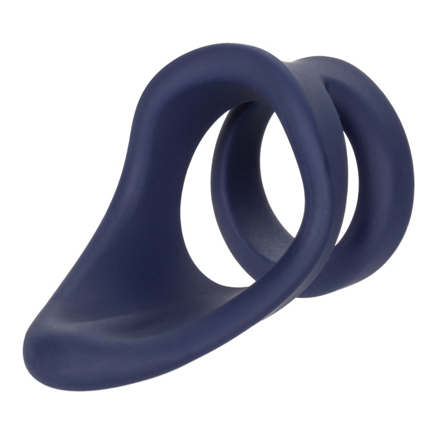 From bashful beginners to erotic experts, the Viceroy Perine... CEN - Viceroy Perineum Dual Ring - Blue photo-3