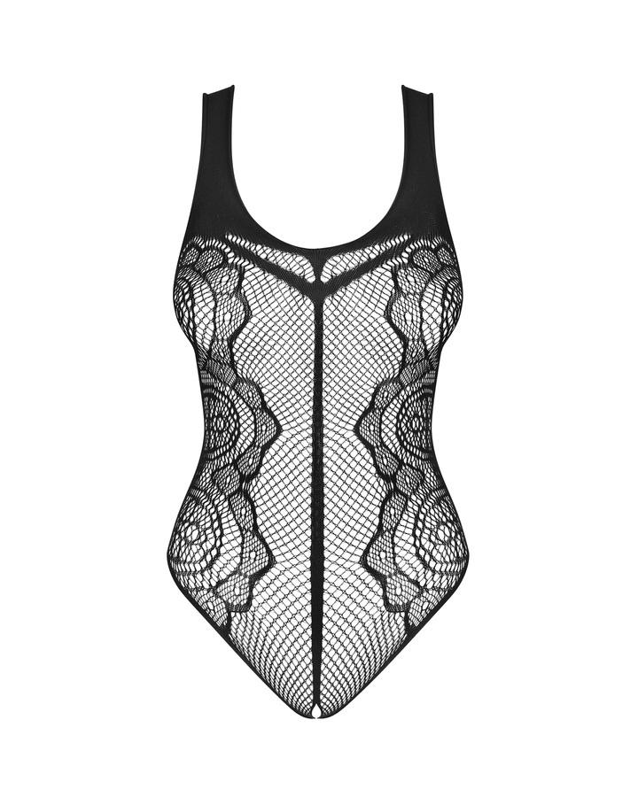 You hate routine? Are you constantly looking for new experie... Obsessive - B335 Crotchless Teddy - Black - S/M/L photo-5