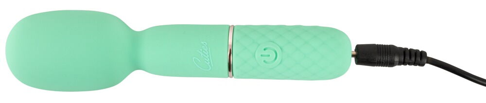 The beautiful, pastel-coloured Mini Vibrator from the Cuties... Cuties - Mini Wand Vibrator - Blue photo-8