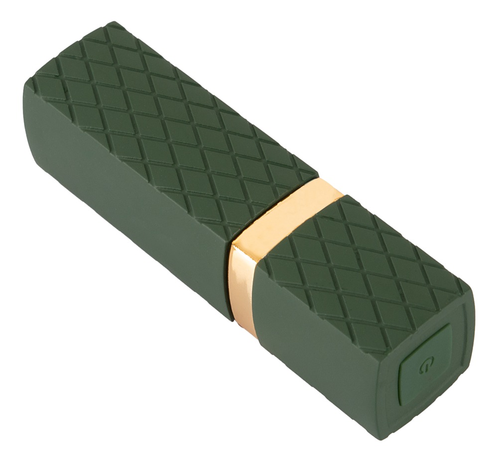 Discreet lipstick deign for a handbag!
The mini vibrator Lux... Emerald Love - Luxurious Lipstick Vibe - Green photo-6