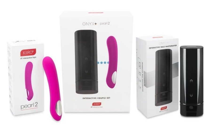 Why should you play alone if your partner can play with you?... Kiiroo - Onyx+ & Pearl2 Couple Set - Purple photo-5