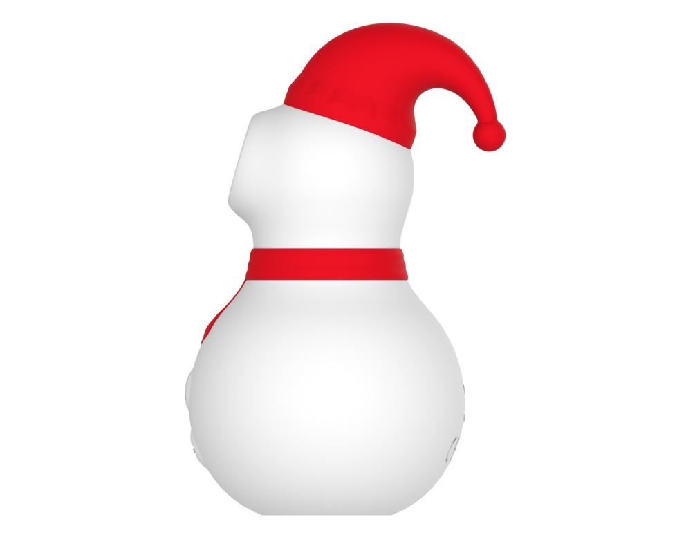10 frequency sucking function
Magnetic charging
Chisa - Snowman Sucking Massager - Red photo-2