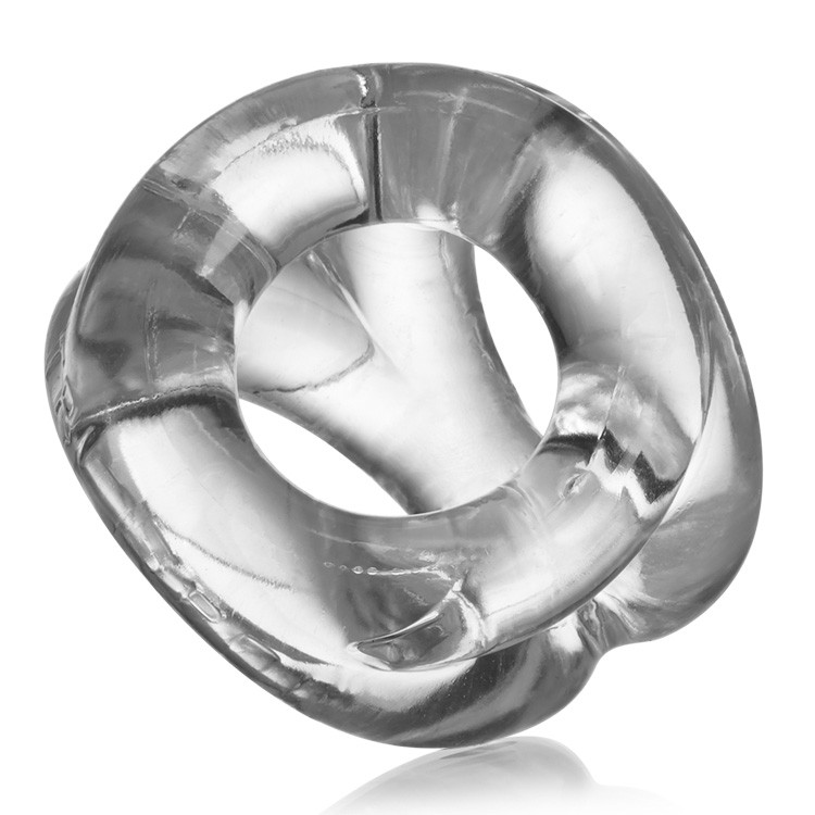 Mister B now carries this futuristic sportsling from Oxballs... Oxballs - Tri-Sport Cocksling - Clear photo-2